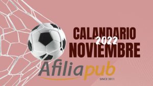 calendario deportivo noviembre 2022